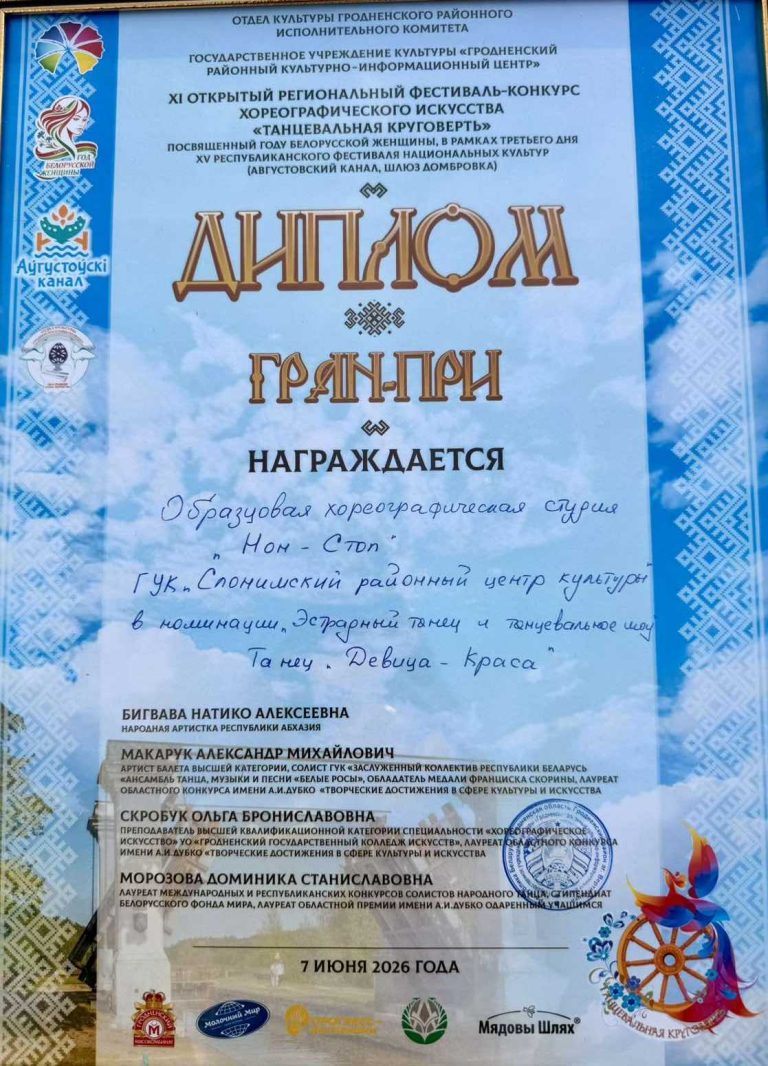 ГранПри Танцевальная круговерть